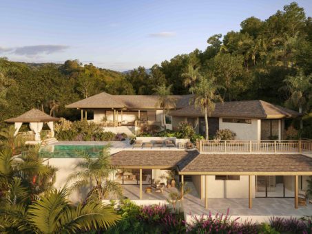 Casa Wayan , a luxury ocean-view home in the most exclusive gated community of Tamarindo